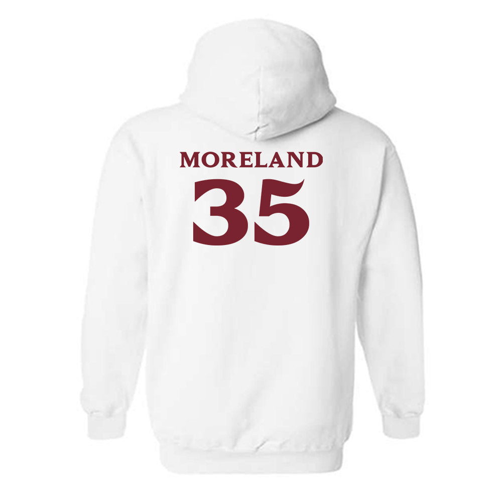 Elon - NCAA Football : Owen Moreland - Classic Fashion Shersey Hooded Sweatshirt-1
