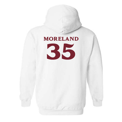 Elon - NCAA Football : Owen Moreland - Classic Fashion Shersey Hooded Sweatshirt-1