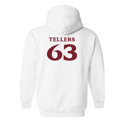 Elon - NCAA Football : Will Tellers - Classic Fashion Shersey Hooded Sweatshirt-1