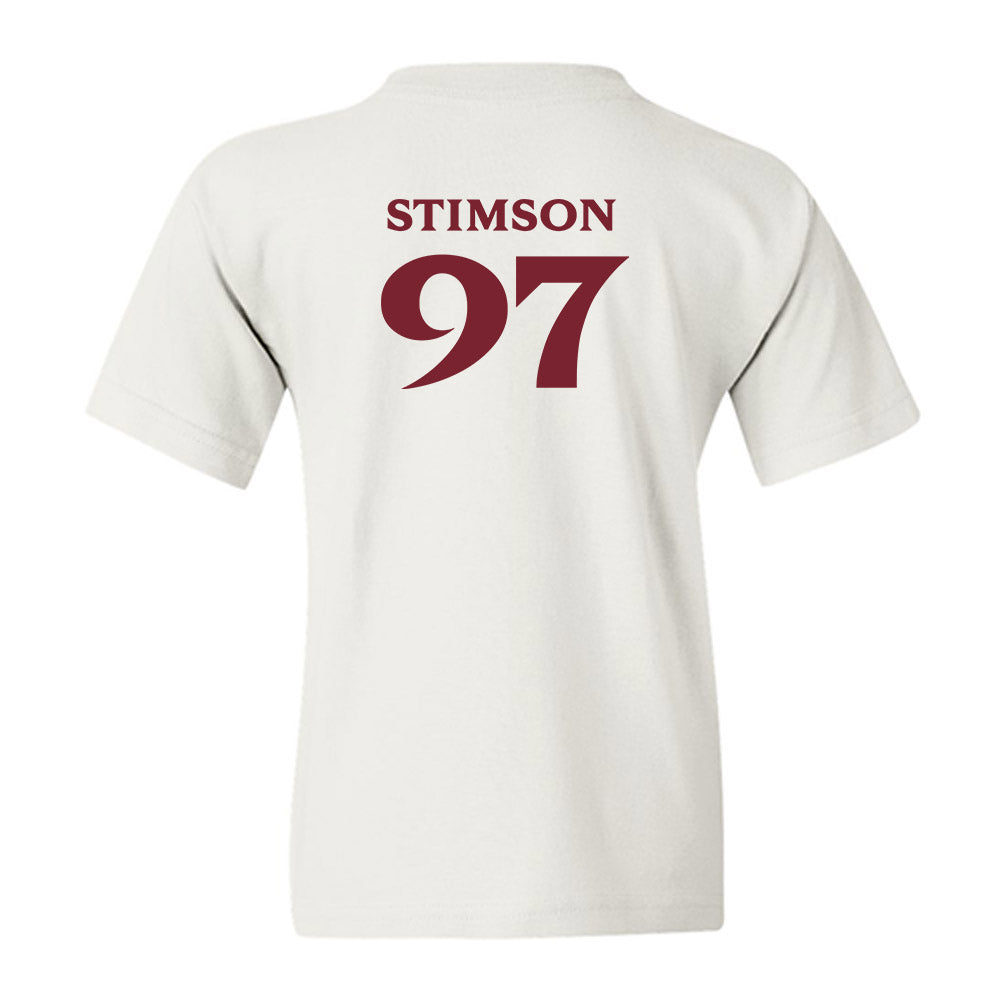 Elon - NCAA Football : Carter Stimson - Classic Fashion Shersey Youth T-Shirt-1