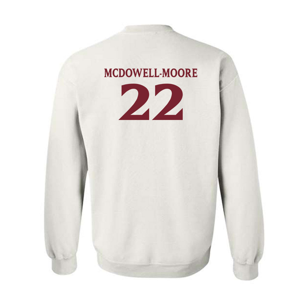 Elon - NCAA Football : Kamerin McDowell-Moore - Classic Fashion Shersey Crewneck Sweatshirt-1