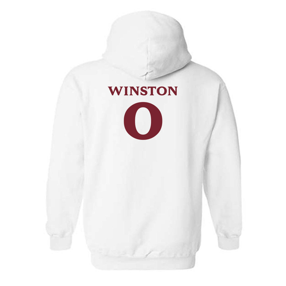 Elon - NCAA Football : Zimere Winston - Classic Fashion Shersey Hooded Sweatshirt