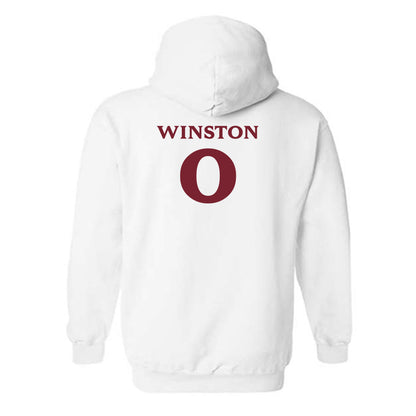 Elon - NCAA Football : Zimere Winston - Classic Fashion Shersey Hooded Sweatshirt