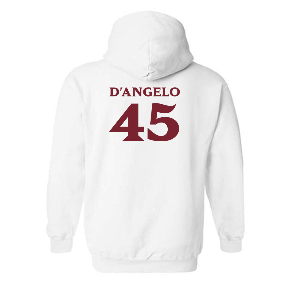 Elon - NCAA Football : Michael D'Angelo - Classic Fashion Shersey Hooded Sweatshirt-1