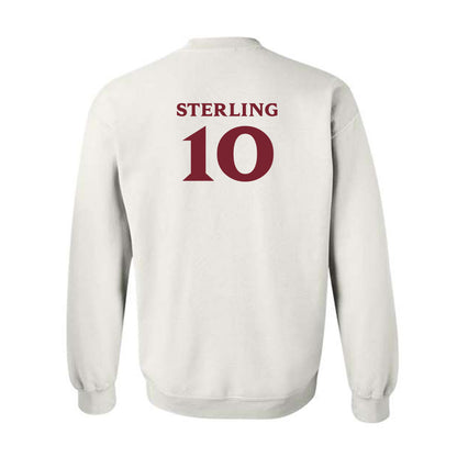 Elon - NCAA Baseball : Nate Sterling - Classic Fashion Shersey Crewneck Sweatshirt-1