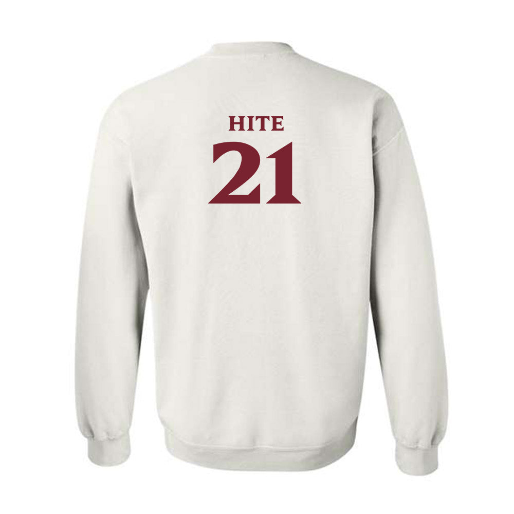 Elon - NCAA Football : Derek Hite - Classic Fashion Shersey Crewneck Sweatshirt-1