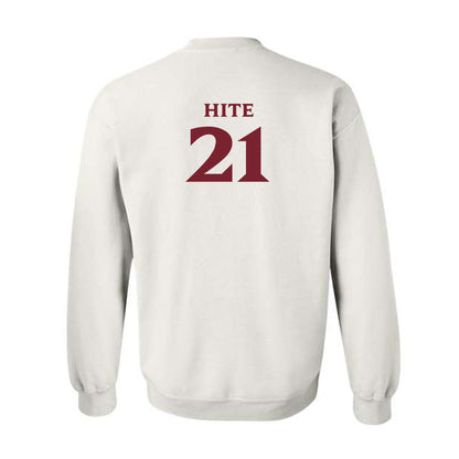 Elon - NCAA Football : Derek Hite - Classic Fashion Shersey Crewneck Sweatshirt-1