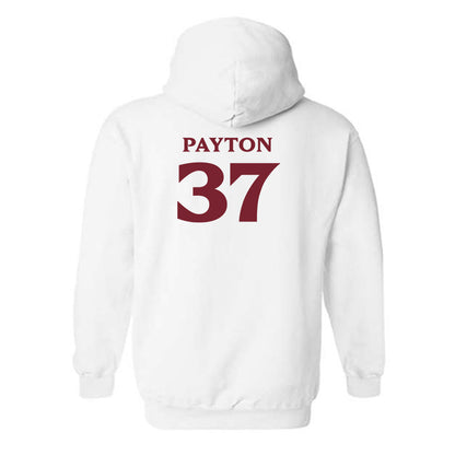 Elon - NCAA Football : Josiah Payton - Classic Fashion Shersey Hooded Sweatshirt-1
