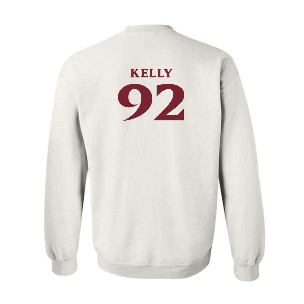 Elon - NCAA Football : Nhycer Kelly - Classic Fashion Shersey Crewneck Sweatshirt-1