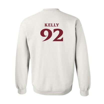 Elon - NCAA Football : Nhycer Kelly - Classic Fashion Shersey Crewneck Sweatshirt-1
