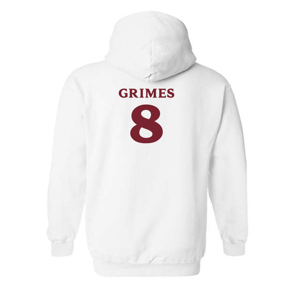 Elon - NCAA Women's Soccer : Charlise Grimes - Classic Fashion Shersey Hooded Sweatshirt-1