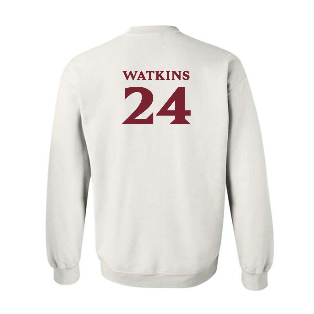 Elon - NCAA Women's Basketball : Tamia Watkins - Classic Fashion Shersey Crewneck Sweatshirt-1