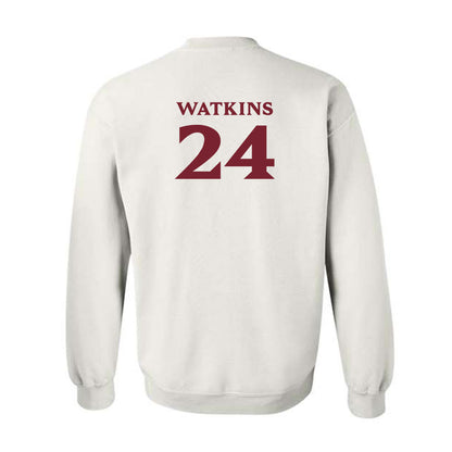 Elon - NCAA Women's Basketball : Tamia Watkins - Classic Fashion Shersey Crewneck Sweatshirt-1