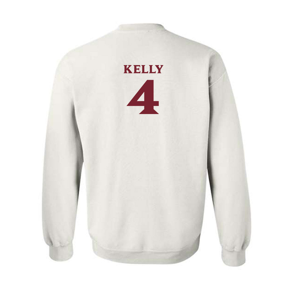 Elon - NCAA Football : Nhycer Kelly - Classic Fashion Shersey Crewneck Sweatshirt-1