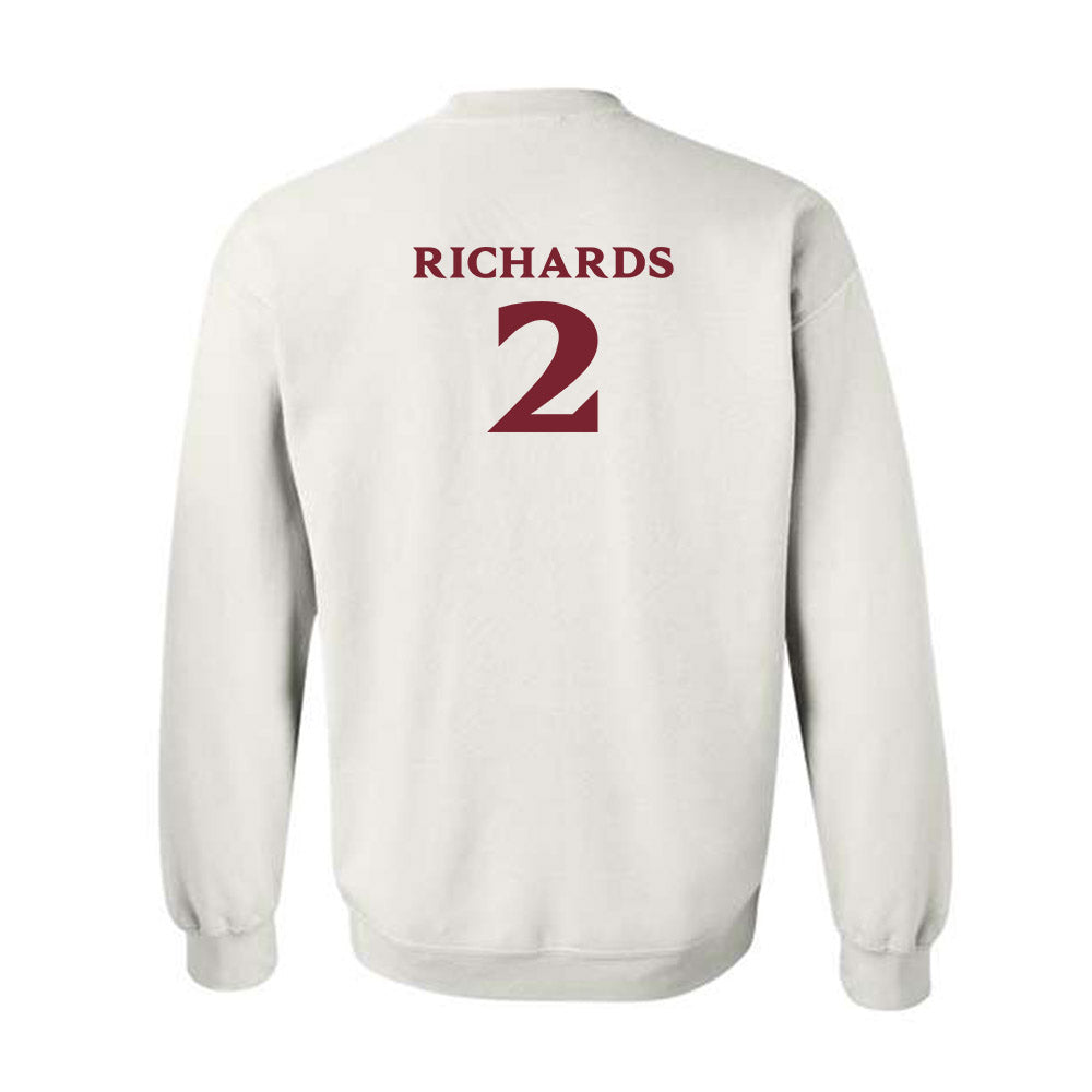 Elon - NCAA Baseball : Liam Richards - Classic Fashion Shersey Crewneck Sweatshirt-1