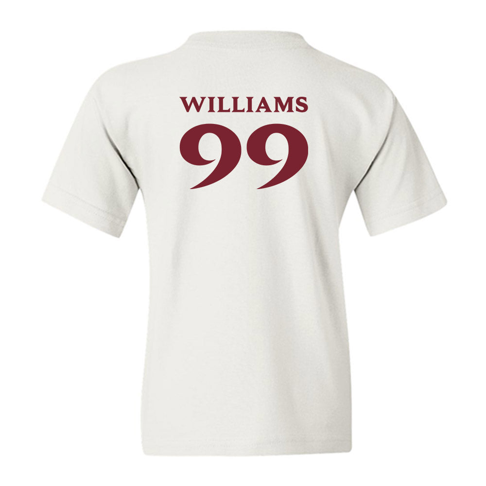 Elon - NCAA Football : Geren Williams - Classic Fashion Shersey Youth T-Shirt-1