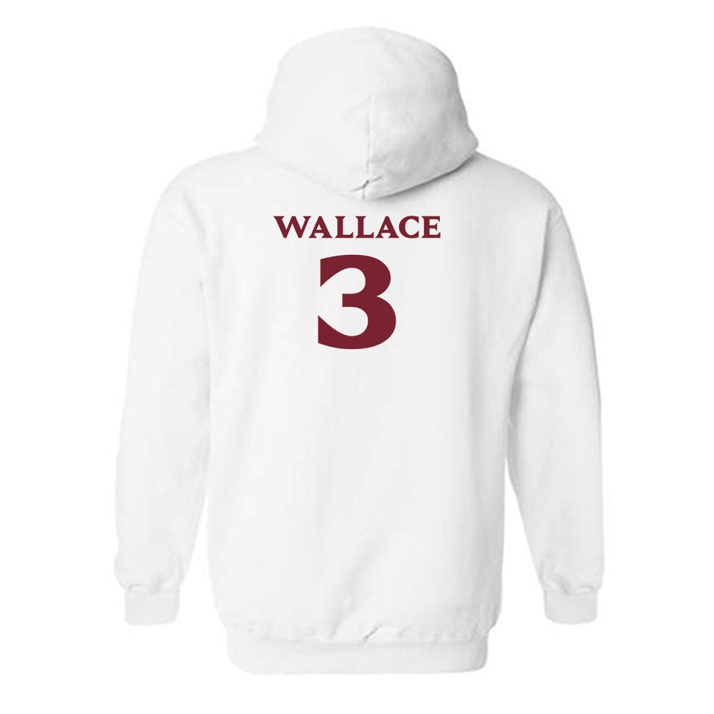 Elon - NCAA Women's Volleyball : Dani Wallace - Classic Fashion Shersey Hooded Sweatshirt-1