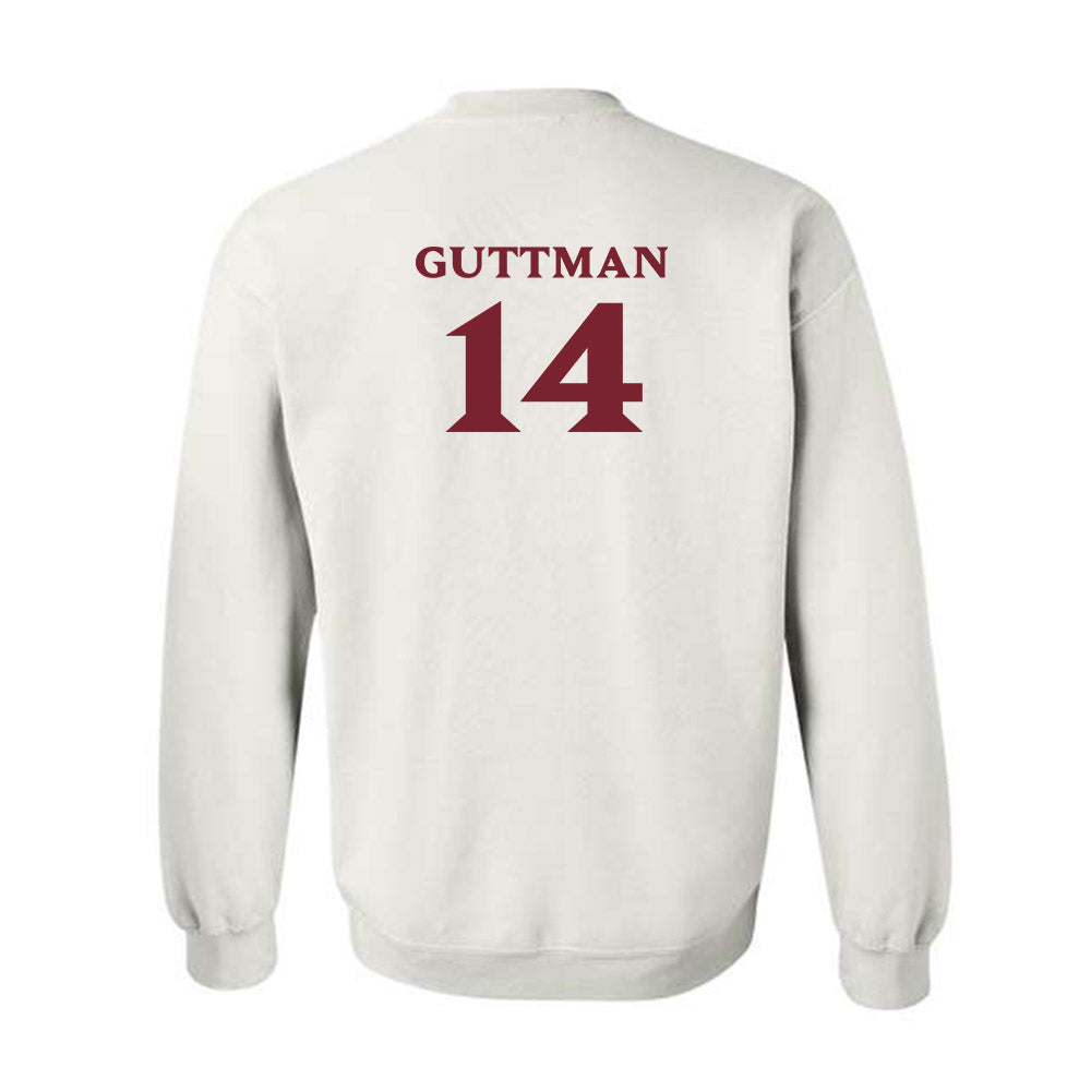 Elon - NCAA Football : Elijah Guttman - Classic Fashion Shersey Crewneck Sweatshirt-1