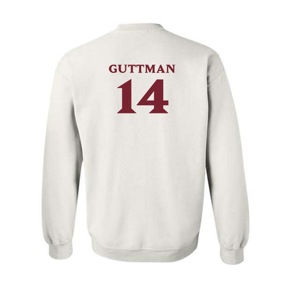 Elon - NCAA Football : Elijah Guttman - Classic Fashion Shersey Crewneck Sweatshirt-1