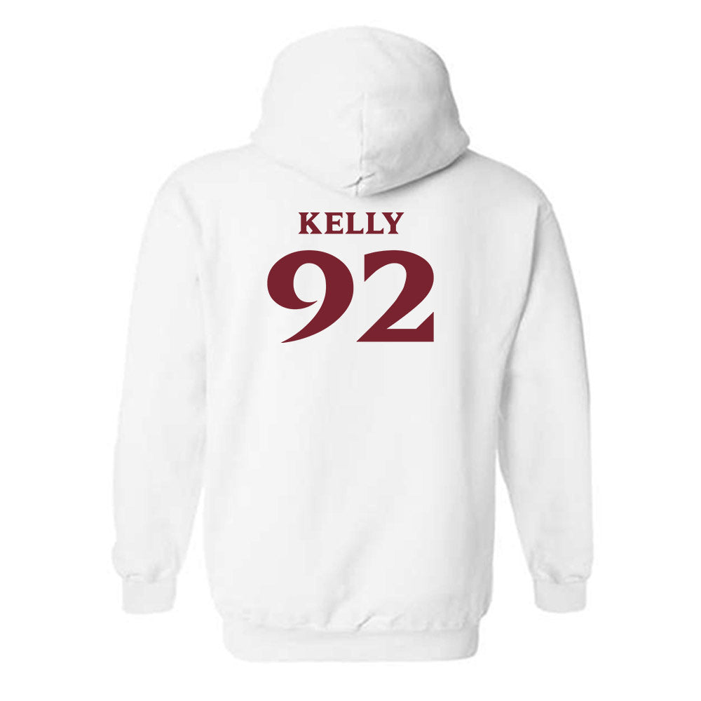 Elon - NCAA Football : Nhycer Kelly - Classic Fashion Shersey Hooded Sweatshirt-1