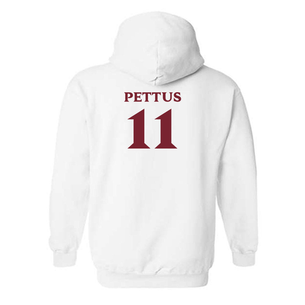 Elon - NCAA Men's Basketball : Randall Pettus - Classic Fashion Shersey Hooded Sweatshirt-1