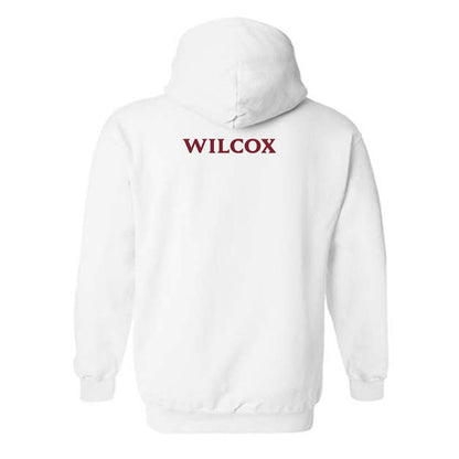 Elon - NCAA Women's Track & Field : Meghan Wilcox - Classic Fashion Shersey Hooded Sweatshirt-1