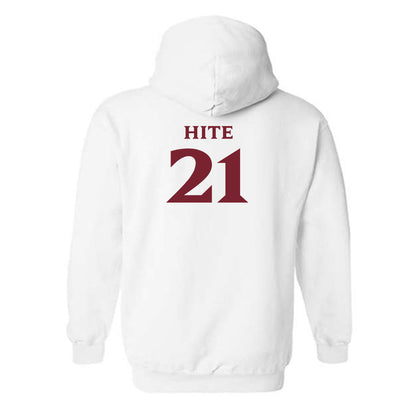 Elon - NCAA Football : Derek Hite - Classic Fashion Shersey Hooded Sweatshirt-1
