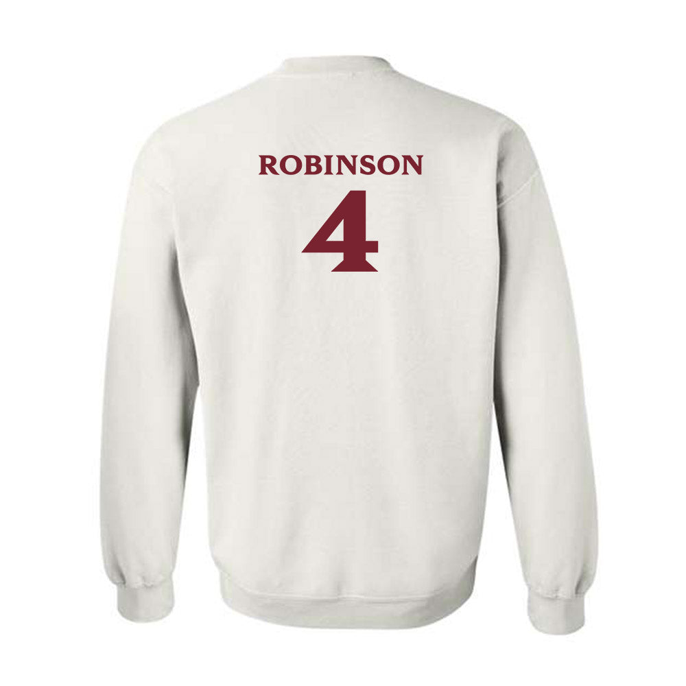 Elon - NCAA Football : Josiah Robinson - Classic Fashion Shersey Crewneck Sweatshirt-1