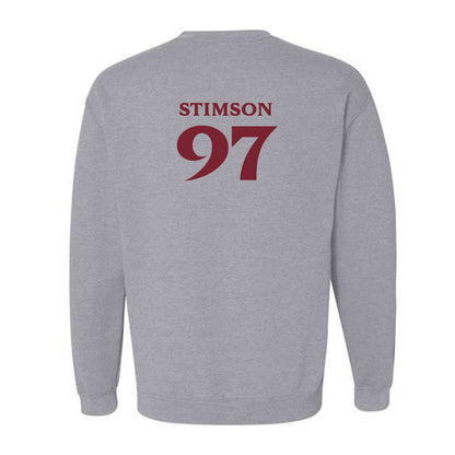 Elon - NCAA Football : Carter Stimson - Classic Fashion Shersey Crewneck Sweatshirt-1