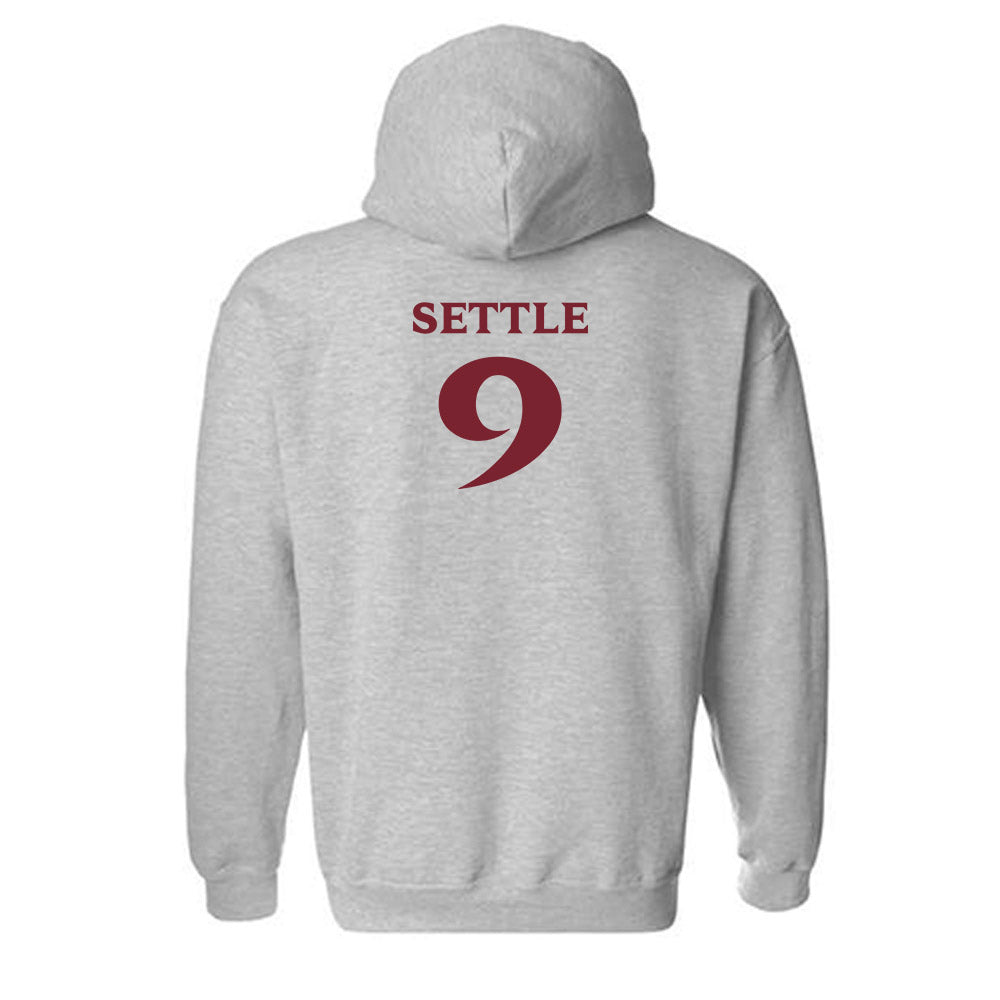 Elon - NCAA Softball : Emily Settle - Classic Fashion Shersey Hooded Sweatshirt-1