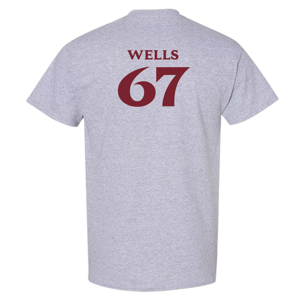 Elon - NCAA Football : Eli Wells - Classic Fashion Shersey T-Shirt-1