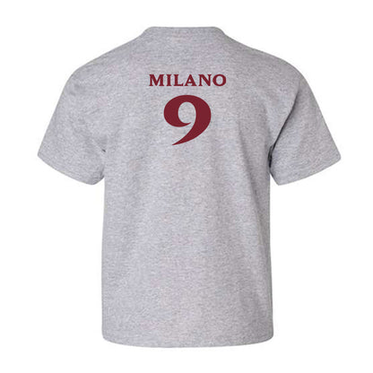 Elon - NCAA Women's Soccer : Gia Milano - Classic Fashion Shersey Youth T-Shirt-1