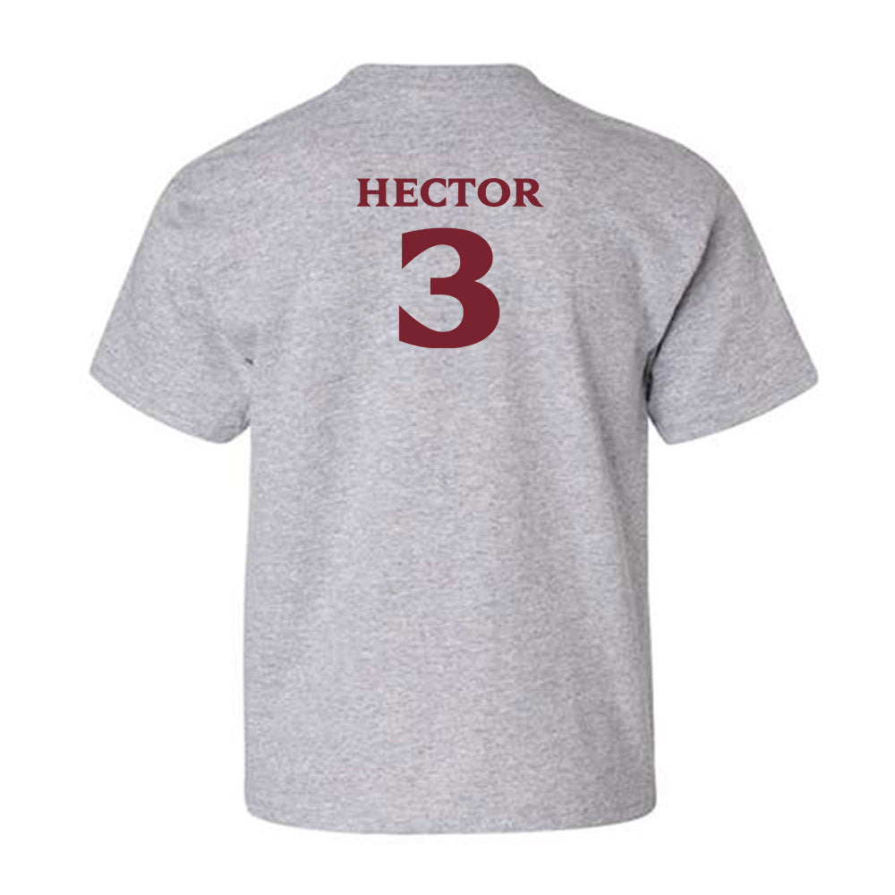 Elon - NCAA Football : Cj Hector - Classic Fashion Shersey Youth T-Shirt-1