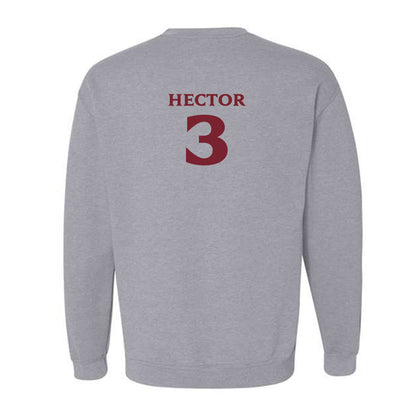 Elon - NCAA Football : Cj Hector - Classic Fashion Shersey Crewneck Sweatshirt-1