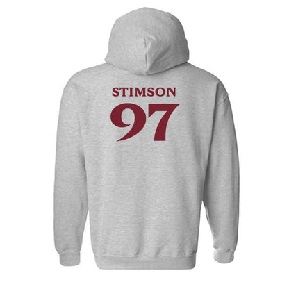 Elon - NCAA Football : Carter Stimson - Classic Fashion Shersey Hooded Sweatshirt-1