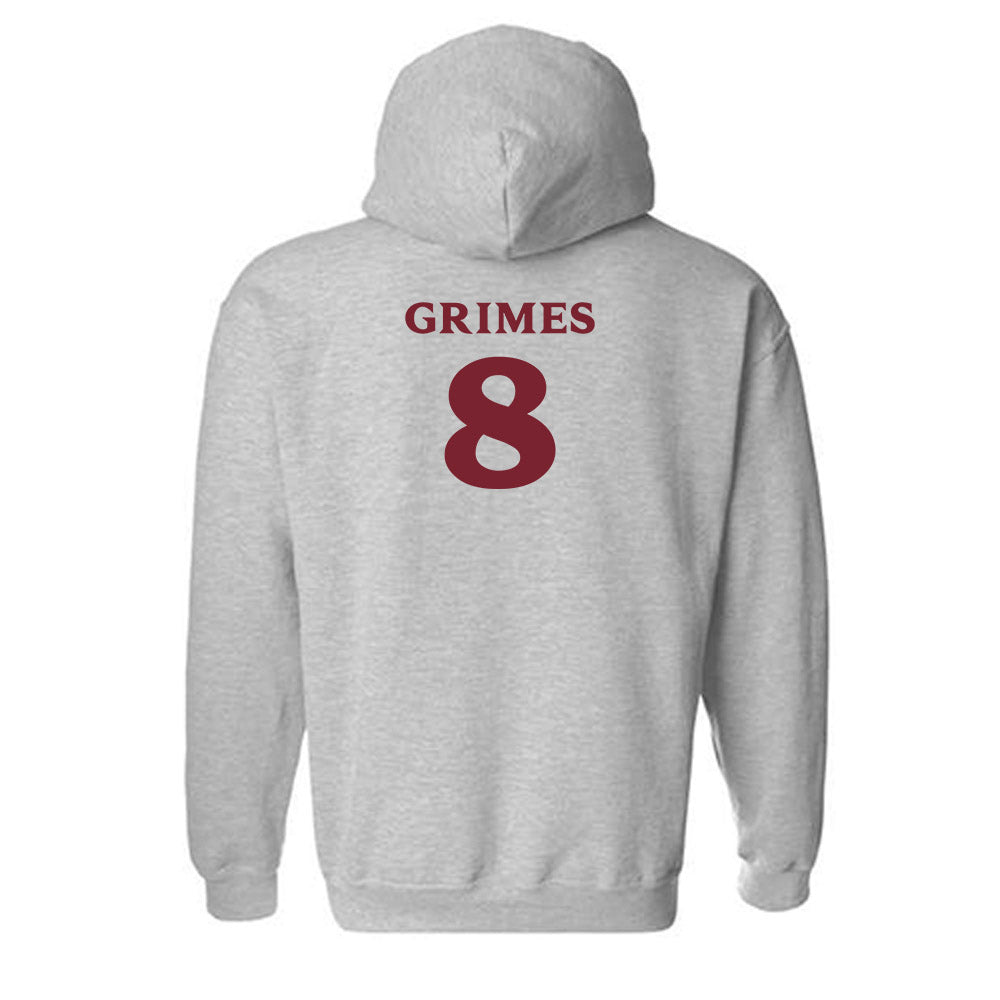 Elon - NCAA Women's Soccer : Charlise Grimes - Classic Fashion Shersey Hooded Sweatshirt-1