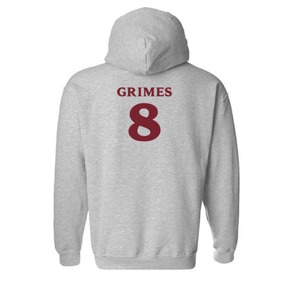Elon - NCAA Women's Soccer : Charlise Grimes - Classic Fashion Shersey Hooded Sweatshirt-1