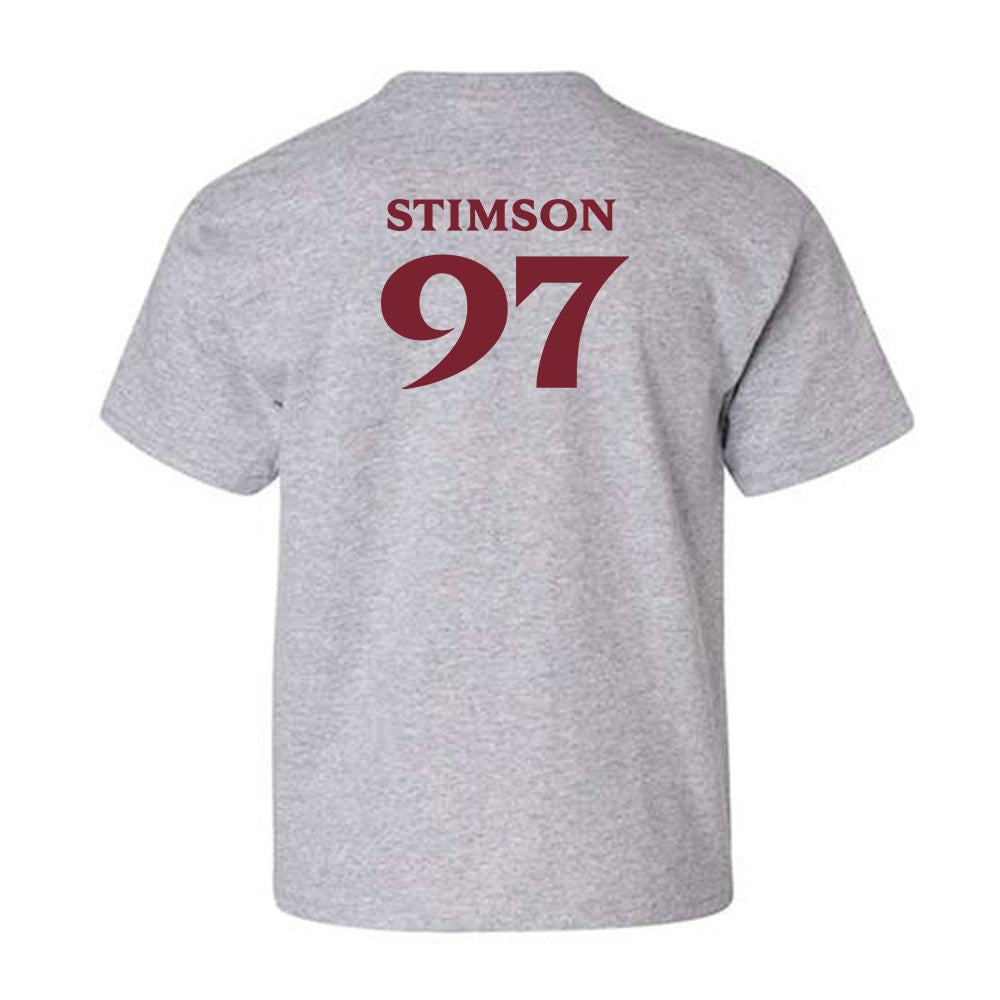 Elon - NCAA Football : Carter Stimson - Classic Fashion Shersey Youth T-Shirt-1