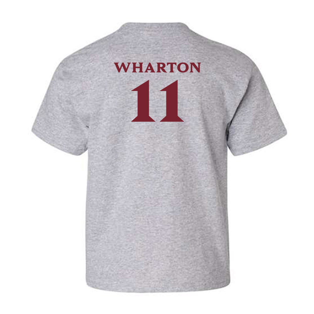 Elon - NCAA Men's Soccer : Alex Wharton - Classic Fashion Shersey Youth T-Shirt-1