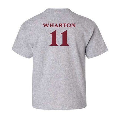 Elon - NCAA Men's Soccer : Alex Wharton - Classic Fashion Shersey Youth T-Shirt-1
