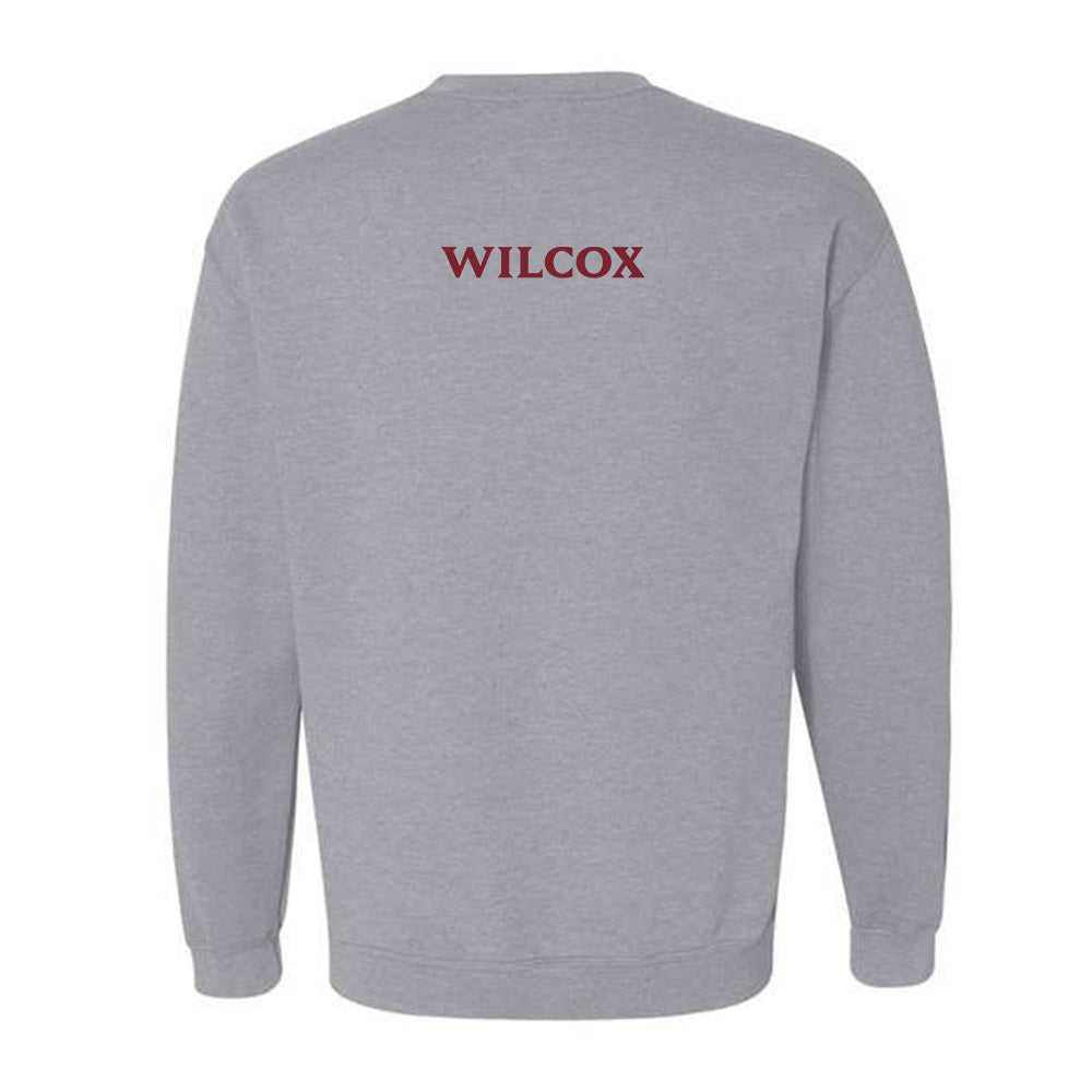 Elon - NCAA Women's Track & Field : Meghan Wilcox - Classic Fashion Shersey Crewneck Sweatshirt-1