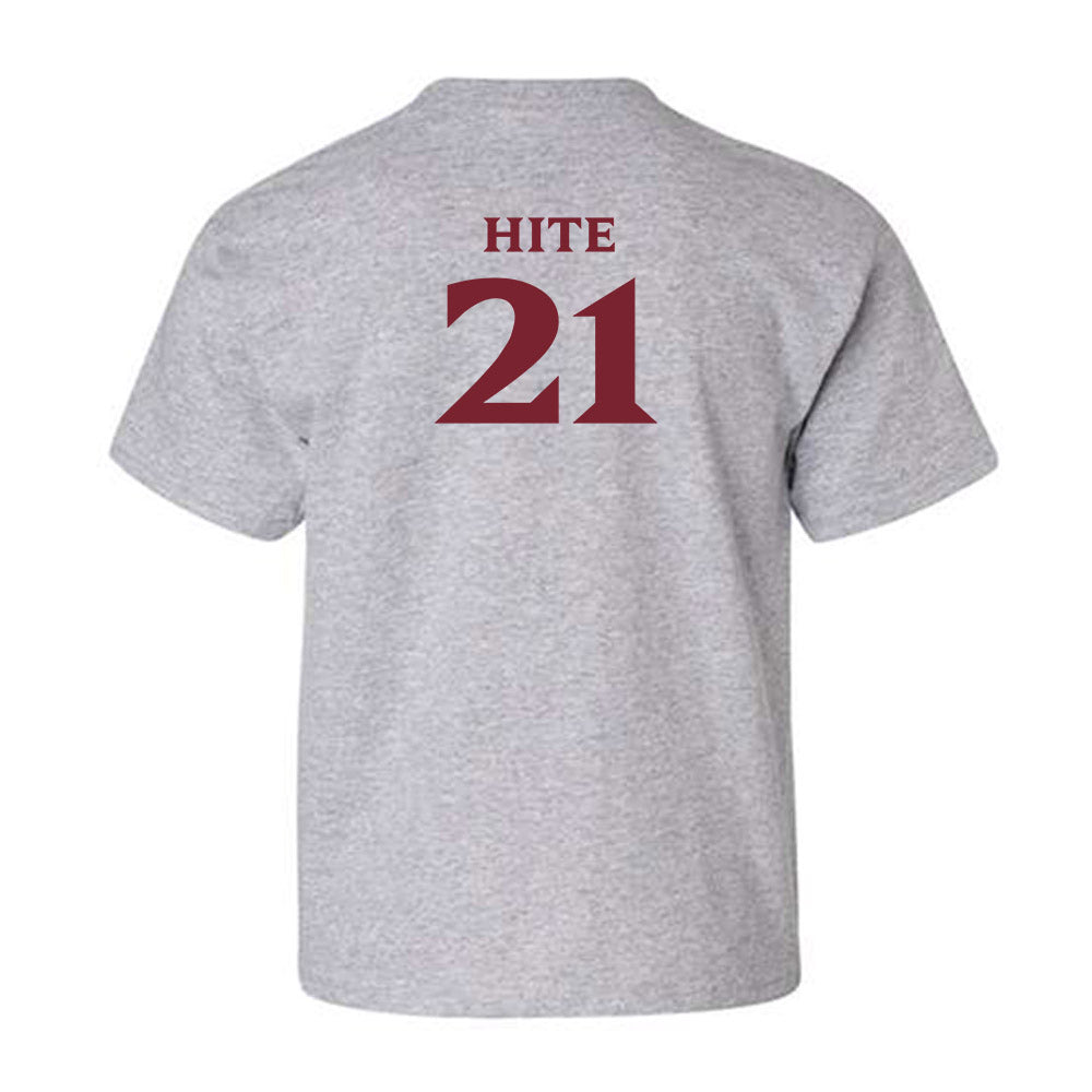 Elon - NCAA Football : Derek Hite - Classic Fashion Shersey Youth T-Shirt-1