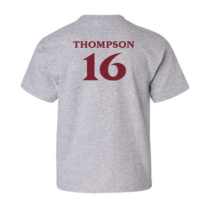 Elon - NCAA Men's Soccer : Diego Thompson - Classic Fashion Shersey Youth T-Shirt-1