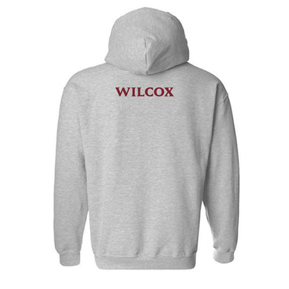 Elon - NCAA Women's Track & Field : Meghan Wilcox - Classic Fashion Shersey Hooded Sweatshirt-1