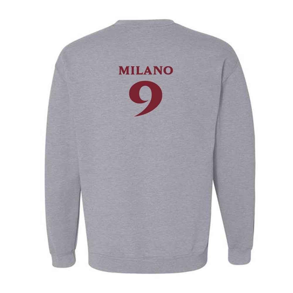 Elon - NCAA Women's Soccer : Gia Milano - Classic Fashion Shersey Crewneck Sweatshirt-1