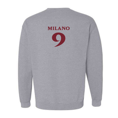 Elon - NCAA Women's Soccer : Gia Milano - Classic Fashion Shersey Crewneck Sweatshirt-1