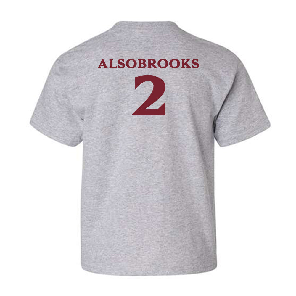 Elon - NCAA Football : Senquavious Alsobrooks - Classic Fashion Shersey Youth T-Shirt-1