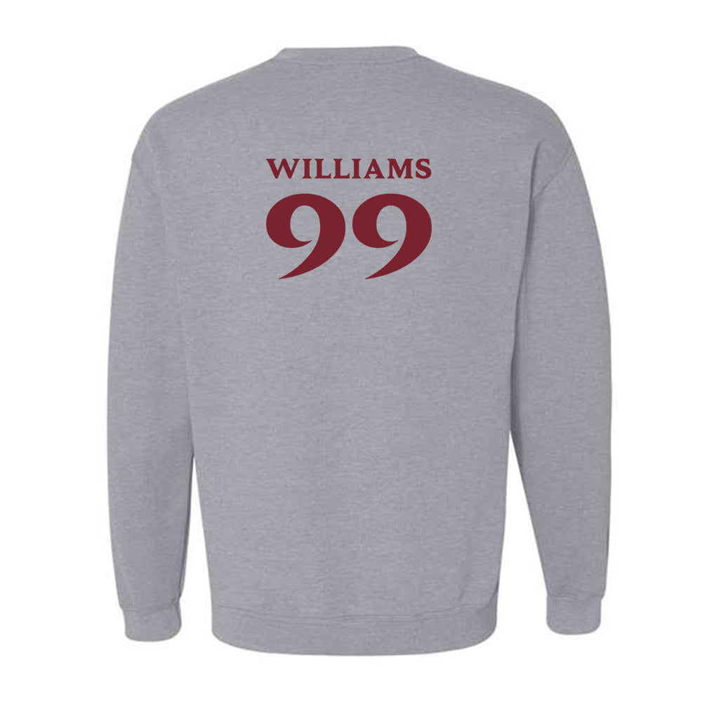 Elon - NCAA Football : Geren Williams - Classic Fashion Shersey Crewneck Sweatshirt-1