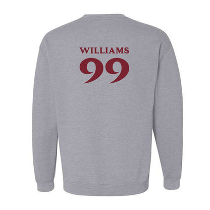 Elon - NCAA Football : Geren Williams - Classic Fashion Shersey Crewneck Sweatshirt-1