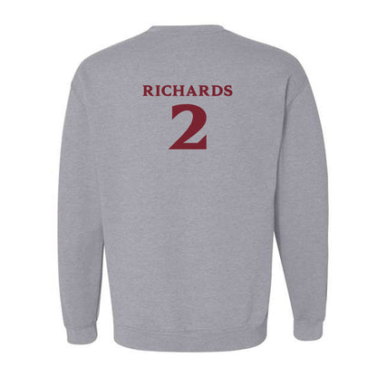 Elon - NCAA Baseball : Liam Richards - Classic Fashion Shersey Crewneck Sweatshirt-1